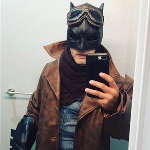 Selling Leather Jacket that I bought last year for my Knightmare Batman costume